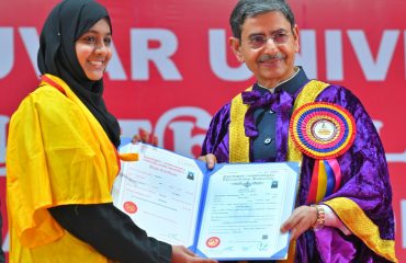 Thiru. R.N. Ravi Hon’ble Governor of Tamil Nadu and Chancellor of the Thiruvalluvar University, awarded 43,735 degrees to the students at the 18th convocation of the Thiruvalluvar University, at Thiruvalluvar University Campus, Vellore on 27.06.2024. Dr. G.A. Ramadass, Director, National Institute of Ocean Technology, Chennai participated as chief guest and other dignitaries were present.