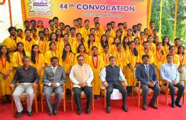 Thiru. R.N. Ravi, Hon’ble Governor of Tamil Nadu and Chancellor of Anna University, awarded 1,14,957 degrees to the students at the 44th convocation of the Anna University, at Vivekananda Auditorium, Anna University, Chennai on 02.07.2024. Prof. T. G. Sitharam, Chairman of AICTE, delivered an inspiring and thought-provoking speech.