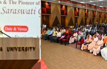 Thiru. R.N. Ravi, Hon’ble Governor of Tamil Nadu, participated at the 150th Advent Commemoration of Srila Bhakti Siddhanta Saraswati Goswami Prabhupad and World Vaishnav Conference as chief guest and addressed the gathering at Vivekananda Auditorium, Anna University, Chennai - 14.07.2024.