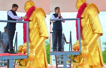 Thiru.R.N.Ravi, Hon’ble Governor of Tamil Nadu, participated as chief guest at the Celebration of 122nd Birthday of Perunthalaivar Kamaraj and paid floral tributes to the statue of Great National Leader Kamaraj at Kamaraj College of Engineering and Technology, Virudhunagar District - 13.07.2024.