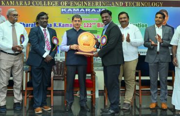 Thiru.R.N.Ravi, Hon’ble Governor of Tamil Nadu, participated as chief guest at the Celebration of 122nd Birthday of Perunthalaivar Kamaraj, felicitated the philanthropist and students at Kamarajar College of Engineering and Technology, Virudhunagar District on 13.07.2024.