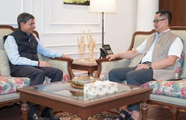 Thiru. R.N. Ravi, Hon'ble Governor of Tamil Nadu called on Thiru. Kiren Rijiju, Hon'ble Minister of Parliamentary Affairs and Minorities Affairs, Government of India at New Delhi - 16.07.2024.