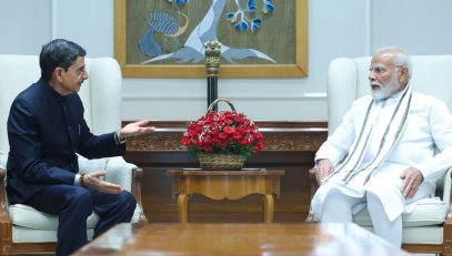 Thiru. R.N.Ravi, Hon’ble Governor of Tamil Nadu, called on Thiru. Narendra Modi, Hon’ble Prime Minister of India at New Delhi - 16.07.2024.