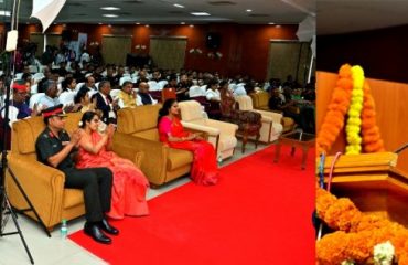 Thiru. R.N. Ravi, Hon’ble Governor of Tamil Nadu, participated as chief guest and addressed the gathering at the Commemoration of ‘Kargil Vijay Diwas’ at The Tamil Nadu Dr. Ambedkar Law University, Perungudi Campus, Chennai - 26.07.2024.