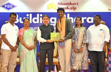 Thiru. R.N. Ravi, the Hon'ble Governor of Tamil Nadu, honored the UPSC toppers from Tamil Nadu during an interaction program titled 'Building Bharat: Journey Towards 2047', held at PSG College of Technology, Coimbatore - 10.08.2024.