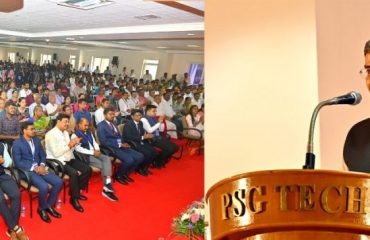 Thiru. R.N. Ravi, the Hon'ble Governor of Tamil Nadu, honored the UPSC toppers from Tamil Nadu and addressed the gathering during an interaction program titled 'Building Bharat: Journey Towards 2047', held at PSG College of Technology, Coimbatore - 10.08.2024.