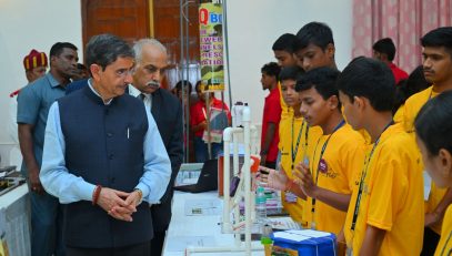 Thiru.R.N.Ravi, Hon’ble Governor of Tamil Nadu, participated as Chief Guest and visited the Exhibition of Young Scientist India - 10th Edition National Level Innovation Challenge event Bharathiar Mandapam, Raj Bhavan, Chennai - 22.08.2024, where students from across India showcased their innovative projects.