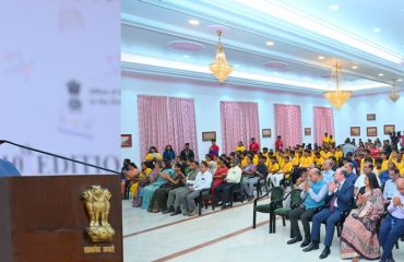 Thiru.R.N.Ravi, Hon’ble Governor of Tamil Nadu, participated as Chief Guest and addressed the gathering the Exhibition of Young Scientist India - 10th Edition National Level Innovation Challenge event Bharathiar Mandapam, Raj Bhavan, Chennai on 22.08.2024, where students from across India showcased their innovative projects.