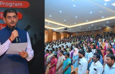 Thiru. R.N. Ravi, Hon'ble Governor of Tamil Nadu administered Pledge on 'Drug Abuse Awareness and Prevention' to the students of Women's Christian College, Chennai at the inaugural session of inter collegiate competitions on 'Drug Abuse Awareness and Prevention' organised at Women's Christian College, Chennai - 30.08.2024.