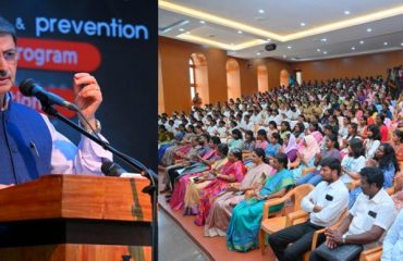 Thiru. R.N. Ravi, Hon'ble Governor of Tamil Nadu participated as Chief Guest and addressed the gathering at the inaugural session of inter collegiate competitions on 'Drug Abuse Awareness and Prevention' organised at Women's Christian College, Chennai - 30.08.2024.