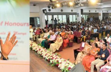 Thiru. R.N. Ravi, Hon'ble Governor of Tamil Nadu, inaugurated the one day National Hindi Seminar and Awards Ceremony and addressed the gathering at D.G. Vaishnav college, Chennai - 03.09.2024.