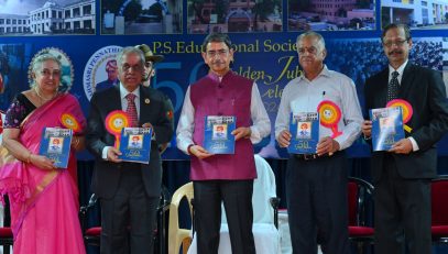 Thiru. R.N.Ravi, Hon’ble Governor of Tamil Nadu, participated as Chief Guest and released the Golden Jubilee Souvenir at the Golden Jubilee Celebration of P.S.Educational Society at TAG-P.S.Dakshinamurthi Auditorium, P.S.Educational Society, Mylapore, Chennai - 07.09.2024.