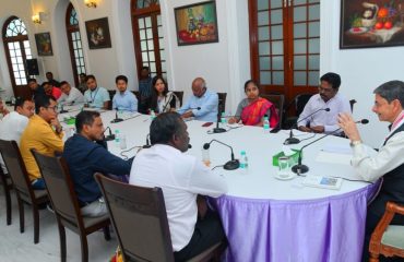 Thiru. R.N. Ravi, Hon'ble Governor of Tamil Nadu had detailed interaction with the delegation of Journalists and PIB Officers from Assam who are on the Press Tour of Tamil Nadu at Raj Bhavan, Chennai - 10.09.2024.