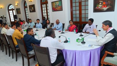 Thiru. R.N. Ravi, Hon'ble Governor of Tamil Nadu had detailed interaction with the delegation of Journalists and PIB Officers from Assam who are on the Press Tour of Tamil Nadu at Raj Bhavan, Chennai - 10.09.2024.