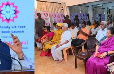 Thiru. R.N. Ravi, Hon’ble Governor of Tamil Nadu, participated as chief guest and addressed the gathering at the inauguration of the 7th Edition of Pondy Lit Fest - 2024 at Sri Aurobindo Society, Puducherry - 20.09.2024
