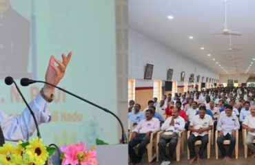 Thiru. R.N. Ravi, Hon’ble Governor of Tamil Nadu, participated as chief guest and addressed the gathering at the valedictory session of 'One Day Conference on Indian Knowledge System’ organised by Bharatiya Shikshan Mandal, Dakshin Tamil Nadu in association with Vivekananda College at Vivekananda College, Tiruvedagam, Madurai - 28.09.2024.