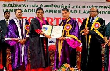 Thiru. R.N. Ravi Hon’ble Governor of Tamil Nadu and Chancellor of the Tamil Nadu Dr.Ambedkar Law University, presented the degrees and medals to students at the 14th convocation of the Tamil Nadu Dr.Ambedkar Law University, at the Tamil Nadu Dr.Ambedkar Law University Perungudi Campus, Chennai on 29.09.2024. Thiru.Justice D.KrishnaKumar, Hon’ble Judge, High Court of Madras, delivered the chief guest address.