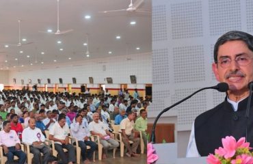 Thiru. R.N. Ravi, Hon’ble Governor of Tamil Nadu, participated as chief guest and addressed the gathering at the valedictory session of 'One Day Conference on Indian Knowledge System’ organised by Bharatiya Shikshan Mandal, Dakshin Tamil Nadu in association with Vivekananda College at Vivekananda College, Tiruvedagam, Madurai - 28.09.2024.