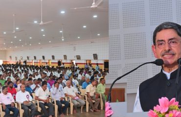 Thiru. R.N. Ravi, Hon’ble Governor of Tamil Nadu, participated as chief guest and addressed the gathering at the valedictory session of 'One Day Conference on Indian Knowledge System’ organised by Bharatiya Shikshan Mandal, Dakshin Tamil Nadu in association with Vivekananda College at Vivekananda College, Tiruvedagam, Madurai - 28.09.2024.
