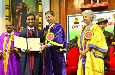 Thiru. R.N.Ravi, Hon’ble Governor of Tamil Nadu and Chancellor of the Annamalai University, Cuddalore, presented the medals and degrees to 38,975 students at the 86th convocation of the Annamalai University at Sastri Hall, Annamalai University, Cuddalore - 17.10.2024. Dr. Govi. Chezhiaan, Hon'ble Minister for Higher Education, Government of Tamil Nadu, Dr. Soumya Swaminathan, Principal Adviser, National Tuberculosis Elimination Program, Government of India and other dignitaries were present.