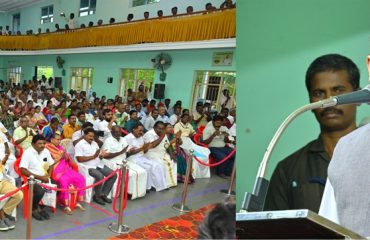 Thiru. R.N. Ravi, Hon’ble Governor of Tamil Nadu, participated as chief guest and addressed the gathering at the Awarding Ceremony of Best Handloom Weavers - 2024 at Sri Sumangali Tirumana Mandapam, Mecheri , Salem District - 15.10.2024.