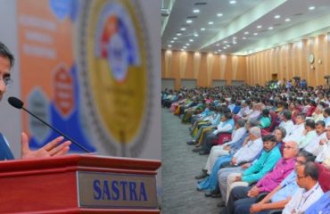 Thiru. R.N. Ravi, Hon'ble Governor of Tamil Nadu, participated as chief guest and addressed the gathering at the 'Launch of Sastra Vision 2035 and Dedication of Anusandhan Kendra III & IV' at SASTRA Deemed University, Thanjavur - 19.10.2024