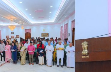 Thiru. R.N.Ravi, Hon'ble Governor of Tamil Nadu, participated as chief guest and addressed the gathering at the 149th birthday celebration of Sardar Vallabhbhai Patel at Raj Bhavan, Chennai - 31.10.2024.