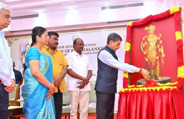 Thiru. R.N. Ravi, Hon'ble Governor of Tamil Nadu, participated as chief guest and paid floral tribute to the portrait of “Veerapandiya Kattabomman“ and released the book “The Battles of Panchalankurichi” in Tamil, Hindi and English languages authored by Thiru. P.Senthilkumar at the book release function held at Bharathiar Mandapam, Raj Bhavan, Chennai on 12.11.2024. Thiru . A.V. Dharmakrishnan, Chief Executive Officer, The Ramco Cements Limited, Dr. S. Rajeswari, (Descendant of Kattabomman) , Dr. J.R.Sivaramakrishnan, Assistant professor and other dignitaries were present.