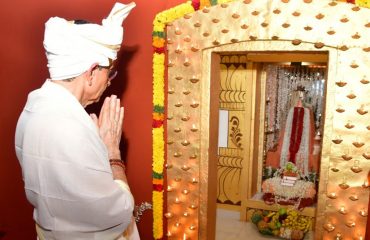 Thiru. R.N. Ravi, Hon'ble Governor of Tamil Nadu, visited the Thamaraikulam Ayya Vaikundasamy Pathi temple and offered his sincere prayers at Thamaraikulam Ayya Vaikundasamy Pathi temple, South Thamaraikulam, Swamithoppu, Kanniyakumari District - 12.12.2024.