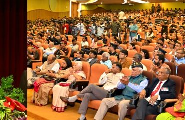 Thiru. R.N.Ravi, Hon’ble Governor of Tamil Nadu, celebrated “Vijay Diwas” along with members of the Armed Forces, Veterans, Veer Naris, faculties, students and addressed the gathering at the Vijay Diwas Sandhya - “Tribute to Indian Armed Forces on their Victory in 1971 War“ held at IIT Madras Research Park Auditorium, IIT Madras, Chennai - 16.12.2024