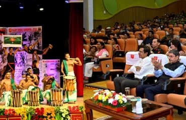 Thiru. R.N.Ravi, Hon’ble Governor of Tamil Nadu, celebrated “Vijay Diwas” along with members of the Armed Forces, Veterans, Veer Naris, faculties, students and witnessed the cultural programmes held at the Vijay Diwas Sandhya - “Tribute to Indian Armed Forces on their Victory in 1971 War“ held at IIT Madras Research Park Auditorium, IIT Madras, Chennai - 16.12.2024.