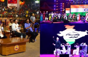 Thiru. R. N. Ravi, Hon’ble Governor of Tamil Nadu, inaugurated Saarang – 2025, the Cultural Festival of IIT Madras, and witnessed the mesmerising patriotic dance drama performance at IIT Madras, Chennai on 09.01.2025. Padma Vibhushan Ilayaraja, Member of Parliament, Prof.D.Kamakoti, Director, IIT Madras and other dignitaries were present.