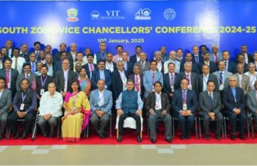 Thiru. R.N. Ravi, Hon'ble Governor of Tamil Nadu participated as chief guest at the South Zone Vice-Chancellors' Conference - 2024-25 organised by Association of Indian Universities at Vellore Institute of Technology, Vellore District - 10.01.2025