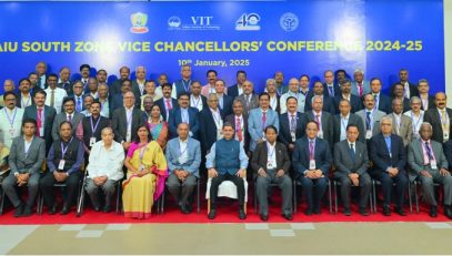 Thiru. R.N. Ravi, Hon'ble Governor of Tamil Nadu participated as chief guest at the South Zone Vice-Chancellors' Conference - 2024-25 organised by Association of Indian Universities at Vellore Institute of Technology, Vellore District - 10.01.2025