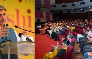 Thiru. R.N. Ravi, Hon'ble Governor of Tamil Nadu participated as chief guest and addressed the gathering at the Book launch of 'Kashi Kumbabishekam' authored by Thiru. Subbusundaram at Bharatiya Vidya Bhavan, Mylapore, Chennai - 29.01.2025. Thiru. Gurumurthy, Editor, Thuglak, Prof.V. Kamakoti, Director, IIT-Madras, Thiru. AR.L. Sundaresan, Additional Solicitor General, High Court of Madras and other dignitaries were present.