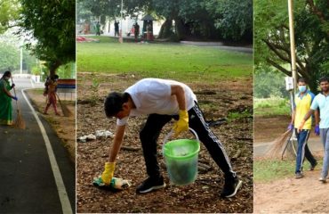 Thiru.R.N.Ravi, Hon’ble Governor of Tamil Nadu, along with the Raj Bhavan family, participated in the regular 'Mass Cleaning - Shramdaan' activity at Raj Bhavan, Chennai - 30.01.2025. This activity affirms Raj Bhavan’s steadfast commitment to the people-driven Swachhta Abhiyan, inspired by Mahatma Gandhi’s vision of a clean and hygienic Bharat.