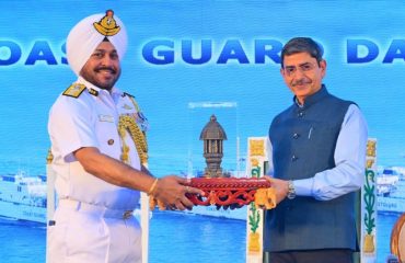 Thiru.R.N.Ravi, Hon'ble Governor of Tamil Nadu, participated as chief guest at the Indian Coast Guard Day celebration 'At Home' 2024 at Coast Guard Region (East) Chennai - 01.02.2025.