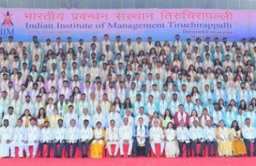 Thiru. R.N.Ravi, Hon’ble Governor of Tamil Nadu participated as chief guest and delivered the convocation address and presented the medals and degrees to 457 students at 13th annual convocation of Indian Institute of Management (IIM) Tiruchirappalli at IIM Tiruchirappalli Campus, Tiruchirappalli District on 29.03.2025. Thiru.Jalaj Dani, Chairman, Board of Governors, IIM - Tiruchirappalli, Dr.Pawan Kumar Singh, Director, IIM-Tiruchirappalli and other dignitaries were present.