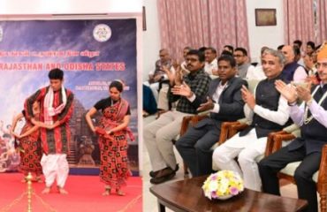 Thiru. R.N. Ravi, Hon'ble Governor of Tamil Nadu witnessed the fantastic cultural performances organised by Rajasthan and Odisha association on the occasion of the Rajasthan and Odisha State foundation day celebration held at Raj Bhavan, Chennai - 02.04.2025.