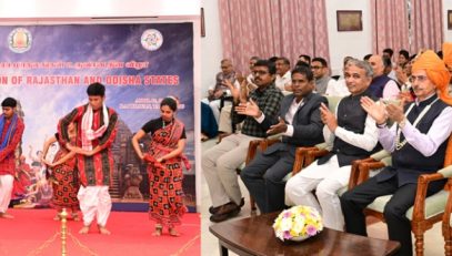 Thiru. R.N. Ravi, Hon'ble Governor of Tamil Nadu witnessed the fantastic cultural performances organised by Rajasthan and Odisha association on the occasion of the Rajasthan and Odisha State foundation day celebration held at Raj Bhavan, Chennai - 02.04.2025.