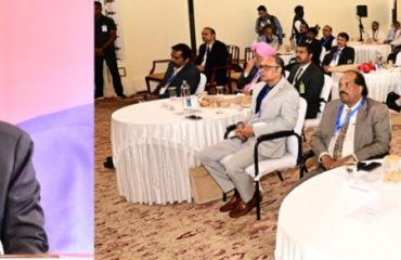 Thiru. Jagdeep Dhankhar, Hon'ble Vice-President of India, inaugurated the two-day conference of Vice-Chancellors of State, Central and Private Universities of Tamil Nadu and addressed the gathering at Raj Bhavan, Udhagamandalam on 25.04.2025. Thiru. R.N.Ravi, Hon'ble Governor of Tamil Nadu, presided over the function. Dr. (Smt.) Sudesh Dhankhar, Spouse of the Hon’ble Vice-President of India, Thiru. R. Kirlosh Kumar, I.A.S., Principal Secretary to Governor of Tamil Nadu, Dr. Pawan Kumar Singh, Director, Indian Institute of Management, Trichy, Vice-Chancellors of Central, State and Private Universities and other dignitaries were present. At the beginning of the program, a silent tribute was observed to express condolences for the innocent victims of the Pahalgam terrorist attack.