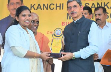Thiru. R.N.Ravi, Hon'ble Governor of Tamil Nadu participated as chief guest and presented the awards to Donors and Old Students at the Building Inauguration of Kanchi Sri Sankara Vidyalaya Matriculation School at Kanchi Sri Sanakara Vidyalaya Matriculation School Campus, at Vellimalai, Kanniyakumari District - 04.05.2025.