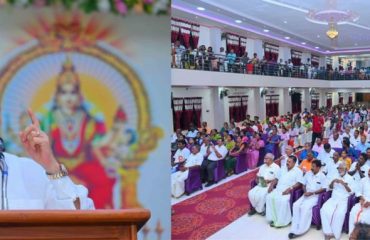 Thiru. R.N.Ravi, Hon'ble Governor of Tamil Nadu participated as chief guest and addressed the gathering at the inauguration of the Religious Convention and Ten Days Festival Celebrations at Koottalumoodu Bhadreswari Amman Mandapam, Kanniyakumari District - 04.05.2025.
