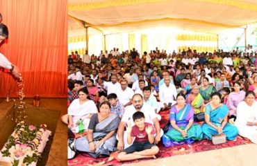 Thiru. R.N.Ravi, Hon'ble Governor of Tamil Nadu, joined by thousands of devotees, participated in the consecration ceremony of Arulmigu Ellai Karuprayan Thirukkovil in Bilichi village, Coimbatore district on 11.05.2025. During the ceremony, he performed Puja and prayed for the wellbeing of the people of Tamil Nadu and the continued progress of the nation.