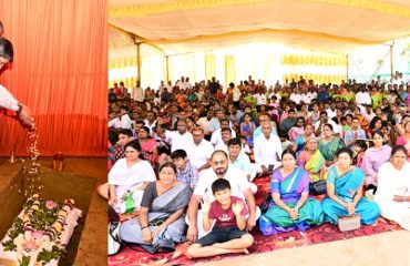 Thiru. R.N.Ravi, Hon'ble Governor of Tamil Nadu, joined by thousands of devotees, participated in the consecration ceremony of Arulmigu Ellai Karuprayan Thirukkovil in Bilichi village, Coimbatore district on 11.05.2025. During the ceremony, he performed Puja and prayed for the wellbeing of the people of Tamil Nadu and the continued progress of the nation.