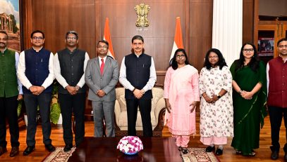 Thiru. R.N.Ravi, Hon'ble Governor of Tamil Nadu, had a fruitful interaction with the IFS officers who are on MCT program, at Raj Bhavan, Chennai - 20.05.2025.
