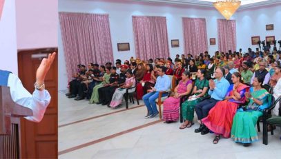 Thiru. R.N. Ravi, Hon'ble Governor of Tamil Nadu presided over and addressed the gathering at the Sikkim and Goa State Foundation Day Celebration held at Raj Bhavan, Chennai - 28.05.2025.
