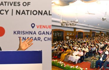 Thiru. R.N.Ravi, Hon'ble Governor of Tamil Nadu, participated as chief guest and addressed the gathering at the event, ‘From Battlefield to Diplomacy Operation Sindoor: Decoded’ organised by Chennai Citizens Forum at T. Nagar, Chennai on 01.06.2025. Air Marshal M. Matheswaran, AVSM, VM, (Retd.), Indian Air Force, Colonel Dr. John Prince (Retd.), Geo-Political Expert, Thiru. K.T.Raghavan, President, Chennai Citizens’ Forum, Dr. Gayatri Suresh, Secretary, Chennai Citizens’ Forum and other dignitaries were present.