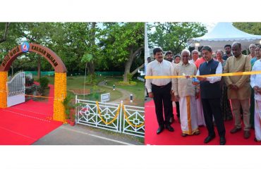 Thiru. R.N.Ravi, Hon’ble Governor of Tamil Nadu inaugurated park 'Kambar Vanam at Raj Bhavan, Chennai - 14.06.2025.