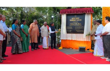 Thiru. R.N.Ravi, Hon’ble Governor of Tamil Nadu inaugurated park 'Kambar Vanam at Raj Bhavan, Chennai - 14.06.2025.